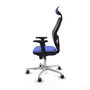 Piqueras y Crespo Chaise de Bureau avec Appui-tête Jorquera 2D086G1 Bleu clair