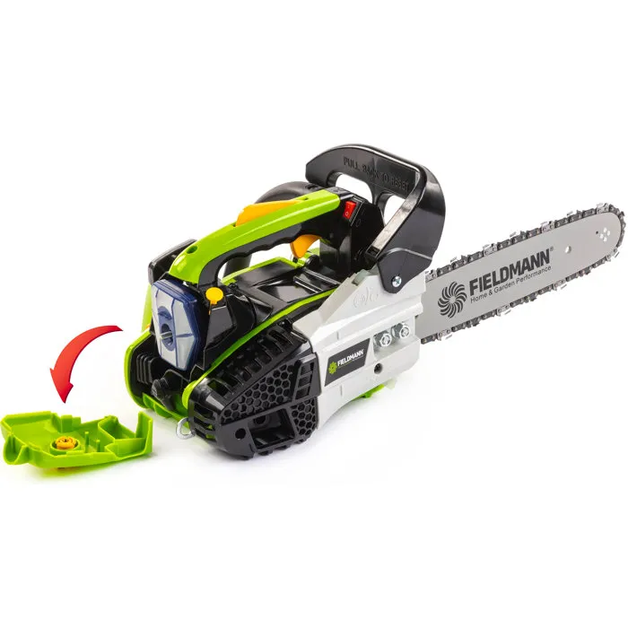 Fieldmann FZP 25412-B Tronçonneuse thermique à essence, Guide 30 cm
