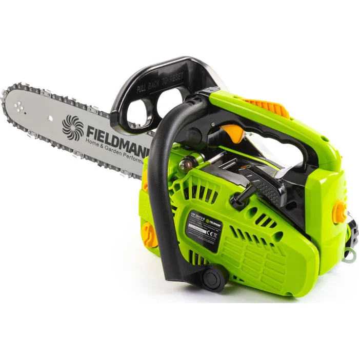 Fieldmann FZP 25412-B Tronçonneuse thermique à essence, Guide 30 cm