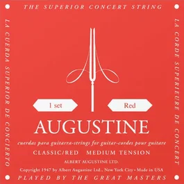 Augustine Jeu de Cordes Classique Nylon Tension Normale