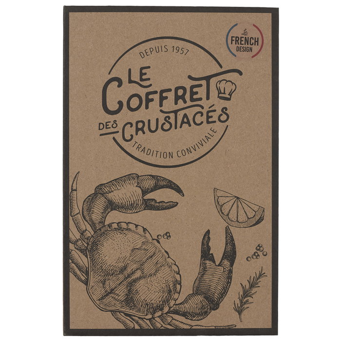 Cook Concept Kit pour crustacés et marisques en acier inoxydable Cook Concept Kit pour crustacés et marisques en acier inoxydable