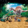 Playmobil 71820 Spinosaure, chercheur et véhicule à grue pivotante