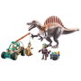 Playmobil 71820 Spinosaure, chercheur et véhicule à grue pivotante