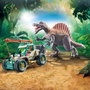 Playmobil 71820 Spinosaure, chercheur et véhicule à grue pivotante