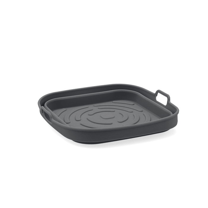 Quid Panier Carré Silicone Pliable Naturalia Gris 20x20x8 cm (12 Unités) Quid Panier Carré Silicone Pliable Naturalia Gris 20x20x8 cm (12 Unités)