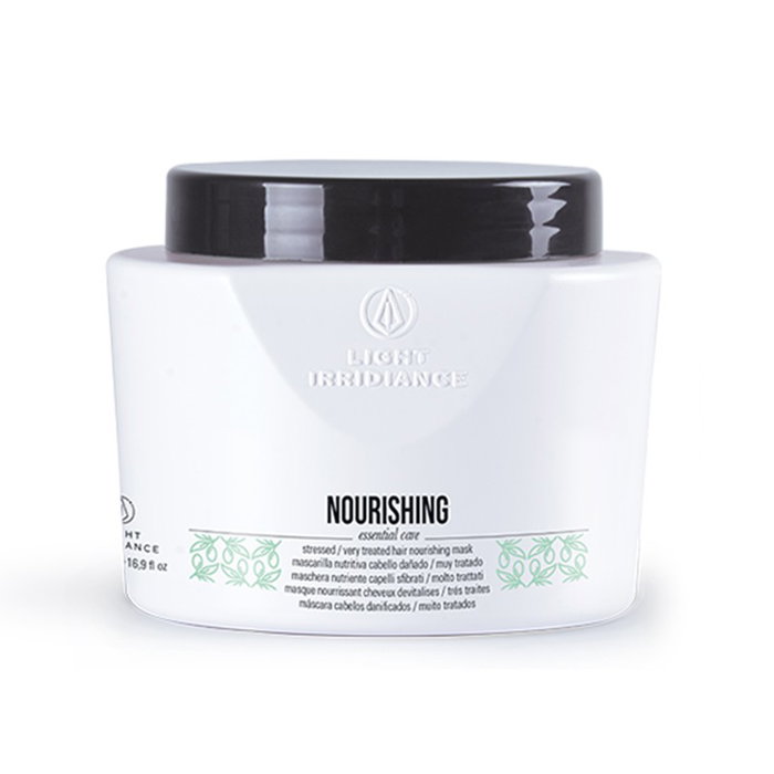 Light Irridiance Mascarilla Cabellos Dañados / Tratados Nourishing Essential Care 500ml Light Irridiance Mascarilla Cabellos Dañados / Tratados Nourishing Essential Care 500ml