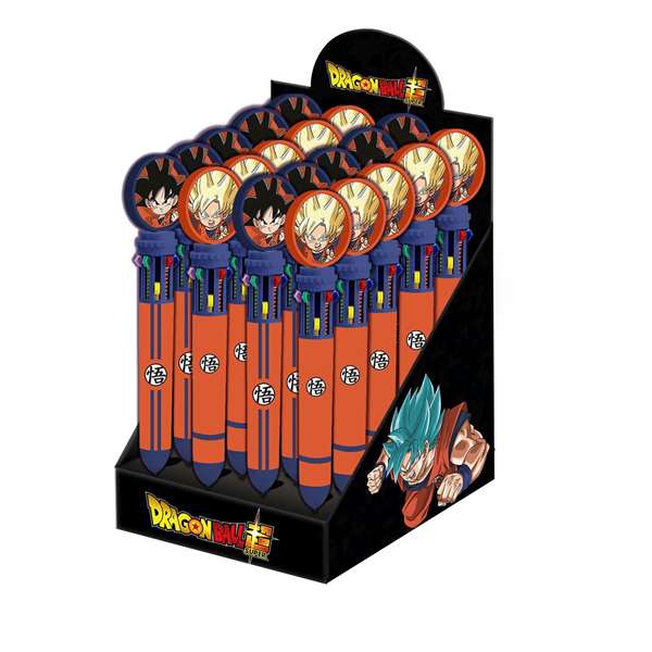 Karactermania - Expositor M avec 24 stylos Dragon Ball Ultra Instinct (séries assorties) - 21.5 x 13.7 x 18 cm