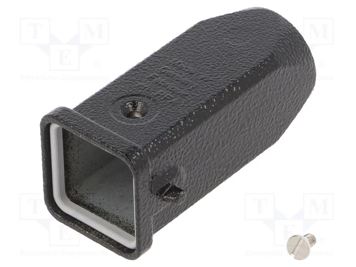 HARTING Boîtier pour connecteurs HDC Han® M taille 3A noir droit