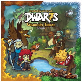Asmodee Dwar7s Legendary Forest - Jeu de société, extension Dwar7s, 13+ ans, anglais