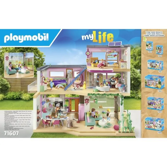 Playmobil 71607 Maison d'architecte - Set de 326 pièces - Jouet de construction pour enfants à partir de 4 ans - Gamme My Life Playmobil 71607 Maison d'architecte - Set de 326 pièces - Jouet de construction pour enfants à partir de 4 ans - Gamme My Life