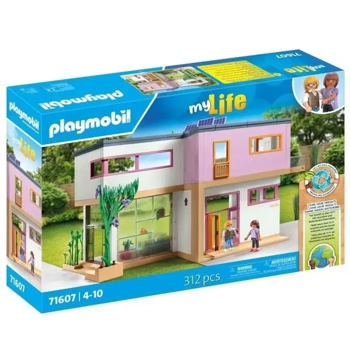 Playmobil 71607 Maison d'architecte - Set de 326 pièces - Jouet de construction pour enfants à partir de 4 ans - Gamme My Life Playmobil 71607 Maison d'architecte - Set de 326 pièces - Jouet de construction pour enfants à partir de 4 ans - Gamme My Life