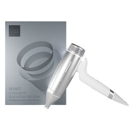 GHD Sèche-cheveux ionique professionnel ghd Speed Blanc Argent