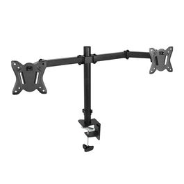 COMPLEMENTOS ORGANITA Support Double pour 2 Moniteurs 17-32 pouces pour Bureau à Fixation à Pince