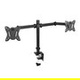 COMPLEMENTOS ORGANITA Support double pour écrans 17 à 32 pouces - Bras articulé ajustable indépendamment, installation sans outil, en acier