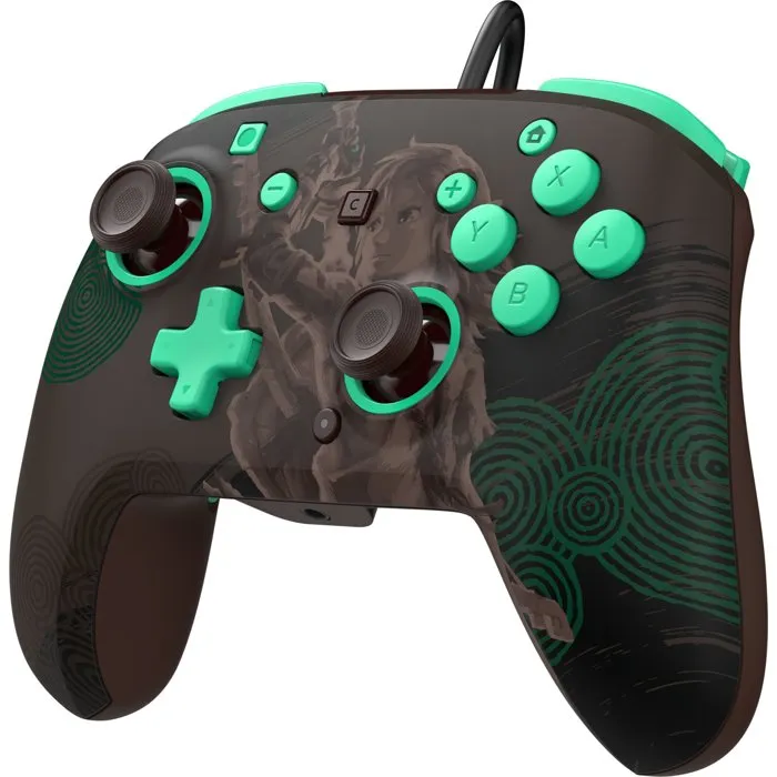 Turtle Beach Manette de gaming filaire Rematch The Legend of Zelda pour Nintendo Switch 2 Turtle Beach Manette de gaming filaire Rematch The Legend of Zelda pour Nintendo Switch 2