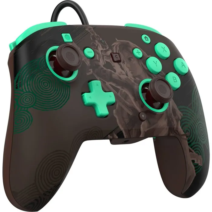 Turtle Beach Manette de gaming filaire Rematch The Legend of Zelda pour Nintendo Switch 2 Turtle Beach Manette de gaming filaire Rematch The Legend of Zelda pour Nintendo Switch 2
