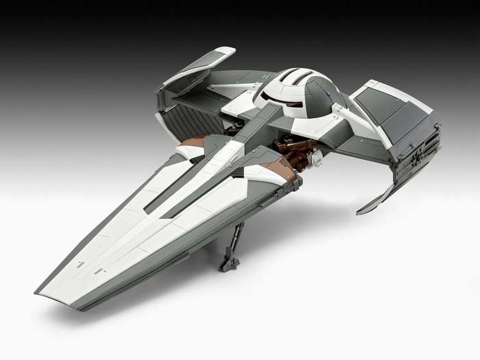 Star Wars Episode I kit complet maquette 1/120 Darth Maul's Sith Infiltrator 22 cm