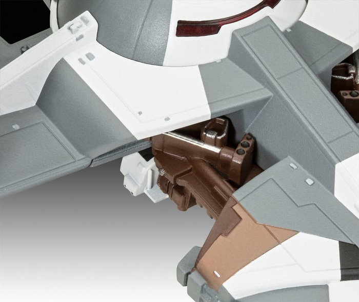 Star Wars Episode I kit complet maquette 1/120 Darth Maul's Sith Infiltrator 22 cm
