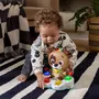 Baby Einstein - Jouet d'éveil musical et sensoriel Dean le chien, avec tambour, lumières et apprentissage multilingue pour bébé de 6 mois et plus