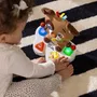 Baby Einstein - Jouet d'éveil musical et sensoriel Dean le chien, avec tambour, lumières et apprentissage multilingue pour bébé de 6 mois et plus