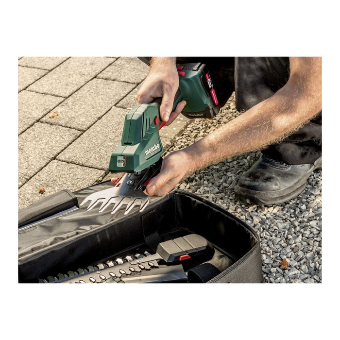 Metabo SGS 18 LTX Q Cisaille sans fil pour arbustes et herbe Metabo SGS 18 LTX Q Cisaille sans fil pour arbustes et herbe