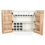 Home ESPRIT Range Bouteilles Buffet Blanc Naturel