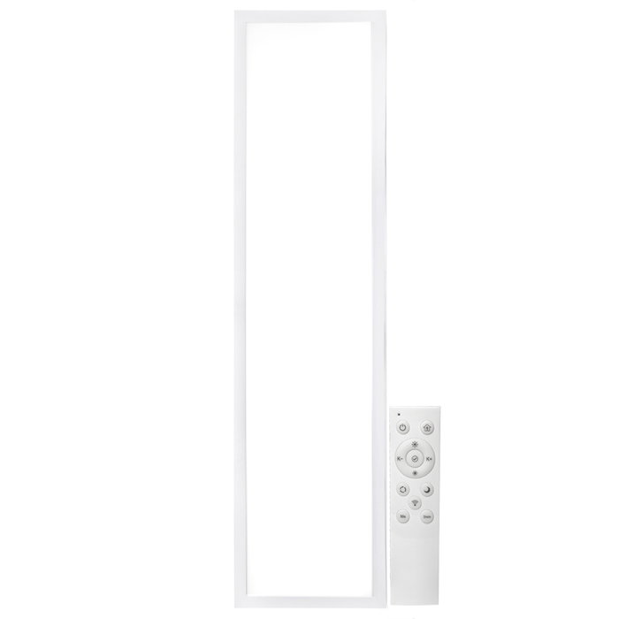 Panneau LED Superslim 72W 7200Lm 120x60cm Blanc avec Télécommande (CCT/Intensité)