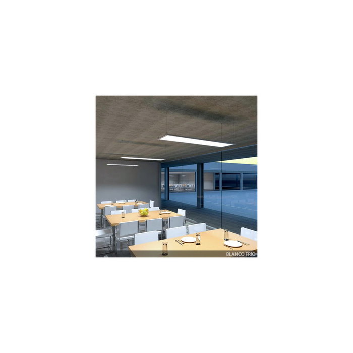 Panneau LED Superslim 72W 7200Lm 120x60cm Blanc avec Télécommande (CCT/Intensité)
