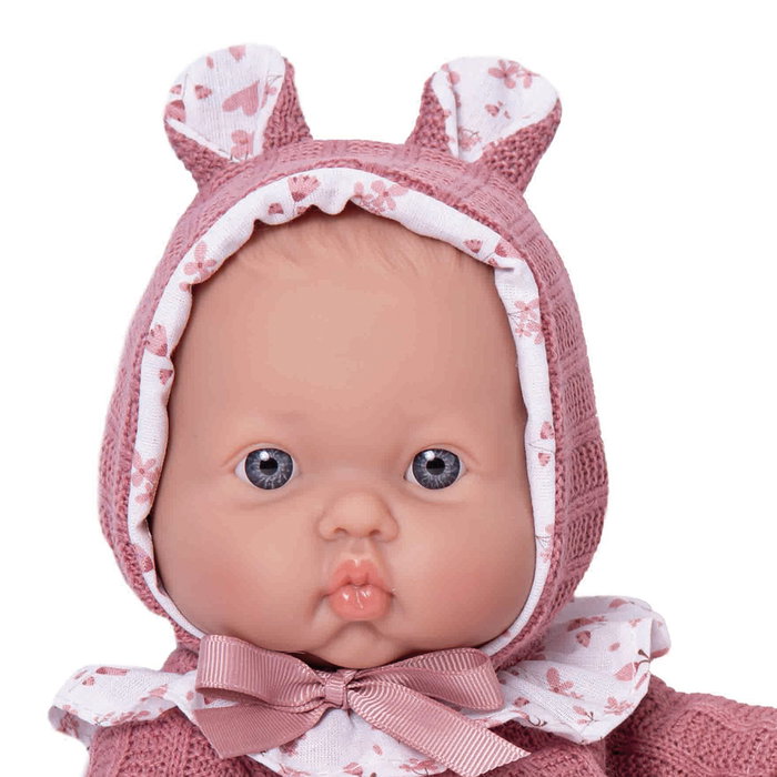 Rosa Toys Rosa Jumeaux Gorditos 3019 Rosa Toys Poupées en Vinyle avec Ensemble Rose et Fleurs, Âge +3 Ans