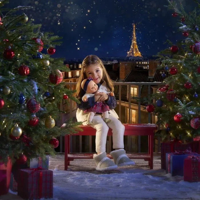 Corolle Grand Poupon Suzanne - Collection Corolle en Fêtes - Poupée 36 cm avec Yeux Dormeurs et Tenue de Fêtes Écossaise - Idéal pour Enfants dès 2 Ans Corolle Grand Poupon Suzanne - Collection Corolle en Fêtes - Poupée 36 cm avec Yeux Dormeurs et Tenue de Fêtes Écossaise - Idéal pour Enfants dès 2 Ans