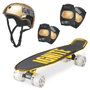 Mondo Ignite Combo Set Tyro - Skateboard lumineux et protections - Or