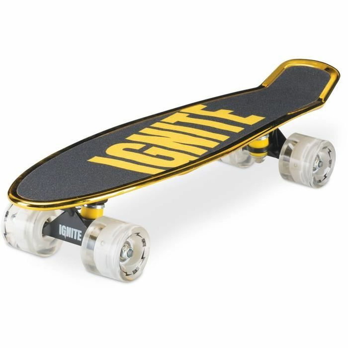 Mondo Ignite Combo Set Tyro - Skateboard lumineux et protections - Or