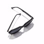 Hawkers Lunettes de Soleil Minimal Carrées Noir Verre Gris