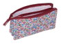 Safta Porte-crayons Décor "Flores Coimbra Bordeaux" 22 x 12 x 3 cm pour Enfants dès 3 ans