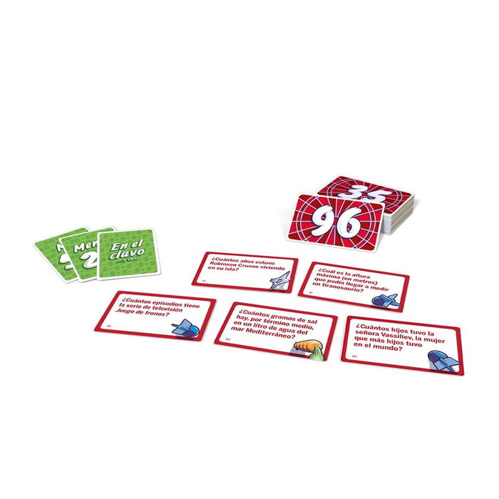 Asmodee SMZT01ES Jeu de société De Zero a 100 – Jeu de culture générale par équipes dès 12 ans, 158 cartes, 20 min Asmodee SMZT01ES Jeu de société De Zero a 100 – Jeu de culture générale par équipes dès 12 ans, 158 cartes, 20 min