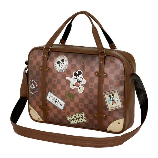 Karactermania Sac à Dos pour Ordinateur Portable Mickey Mouse Journey 42 x 30 x 9 cm, Bandoulière, Compartiment Padded, Polyester