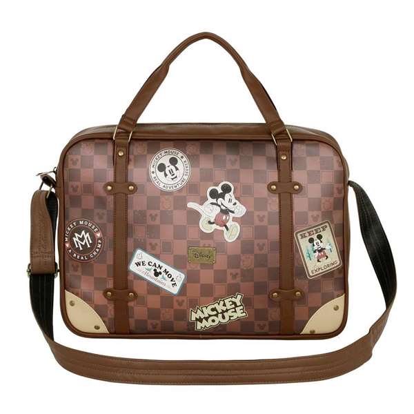 Karactermania Sac à Dos pour Ordinateur Portable Mickey Mouse Journey 42 x 30 x 9 cm, Bandoulière, Compartiment Padded, Polyester