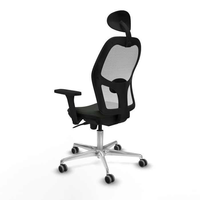 Piqueras y Crespo Chaise de Bureau avec Appui-tête Jorquera 3D086G1 Noir Piqueras y Crespo Chaise de Bureau avec Appui-tête Jorquera 3D086G1 Noir