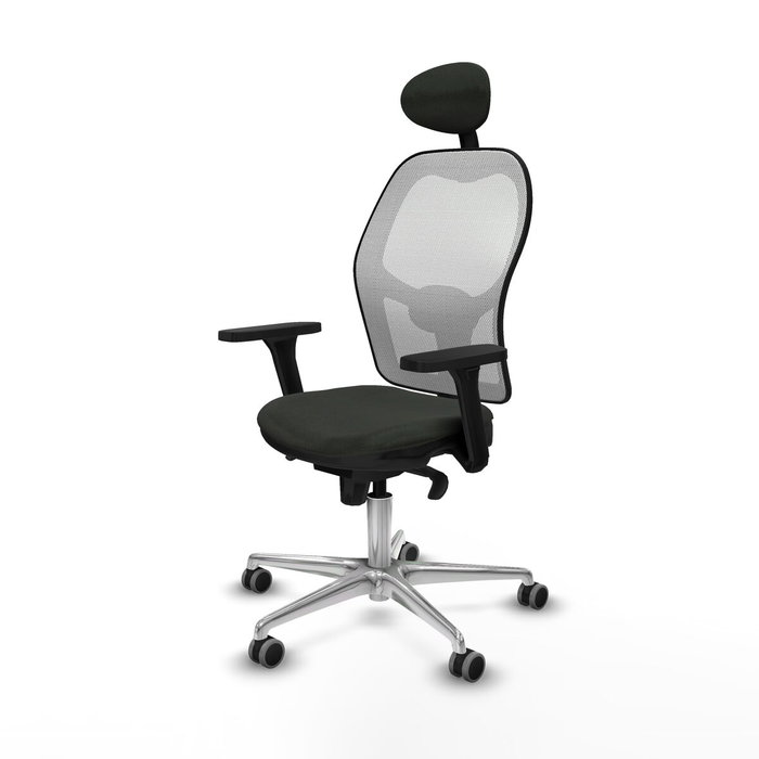 Piqueras y Crespo Chaise de Bureau avec Appui-tête Jorquera 3D086G1 Noir Piqueras y Crespo Chaise de Bureau avec Appui-tête Jorquera 3D086G1 Noir