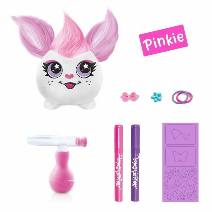 Canal Toys Peluche Airbrush Hair'iffic à coiffer et décorer (Modèle aléatoire)