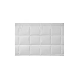 ABEIL Couette Aerelle Soft Flex 240 x 260 cm Blanc - Chaude 400 g/m² - Housse 100% Coton Percale - Lavable Machine 40°C