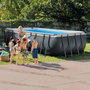 Intex Piscine Ultra XTR Rectangulaire 549 x 274 x 132 cm avec Pompe à Filtre à Sable, PVC, Capacité 17203 L, Recommandé à partir de 6 ans