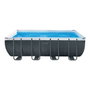 Intex Piscine Ultra XTR Rectangulaire 549 x 274 x 132 cm avec Pompe à Filtre à Sable, PVC, Capacité 17203 L, Recommandé à partir de 6 ans