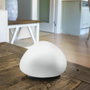 Lumisky Solenzara Lampe solaire décorative galet LED blanc Ø16 cm