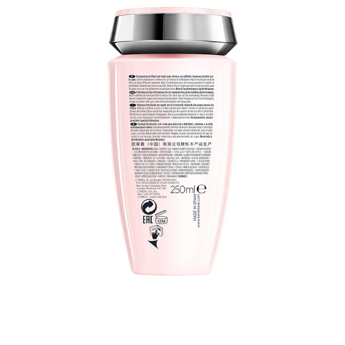 Kerastase GENESIS Bain Nutri-Fortifiant Shampooing Fortifiant Cheveux Secs et Fragiles 250 ml