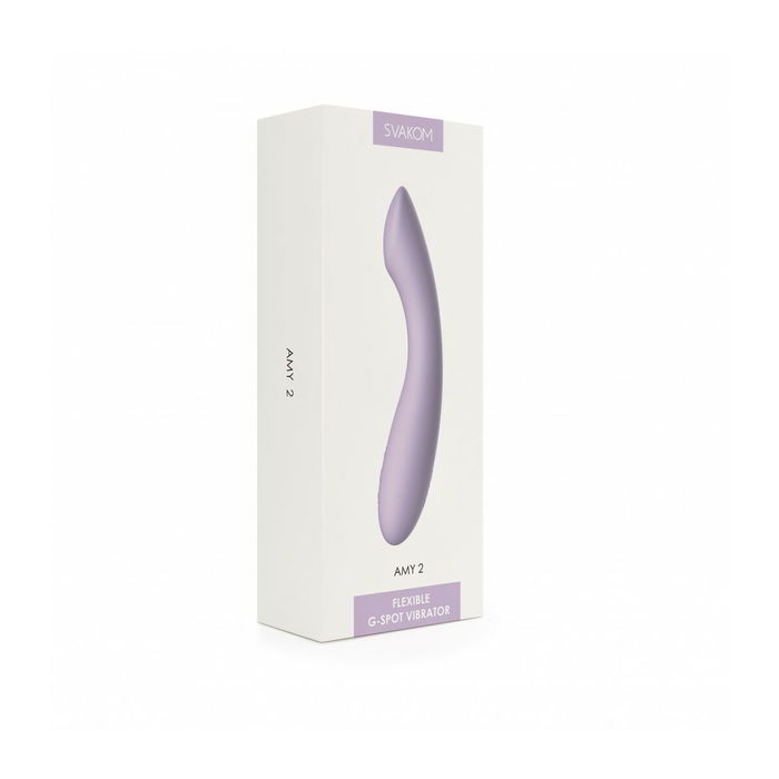 Vibromasseur classique Svakom Bleu pastel Lila