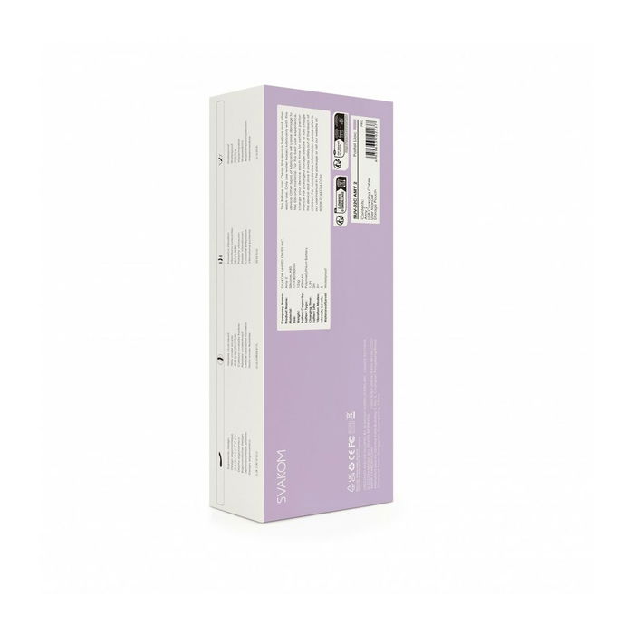 Vibromasseur classique Svakom Bleu pastel Lila