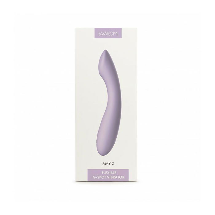 Vibromasseur classique Svakom Bleu pastel Lila