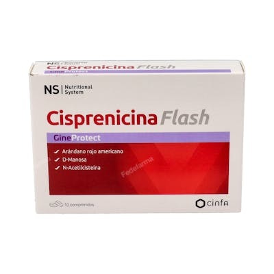 NS Gineprotect Cisprenicina Flash 10 comprimés NS Gineprotect Cisprenicina Flash 10 comprimés