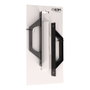 EDM Product Poignée 6804 Aluminium Droite Noire